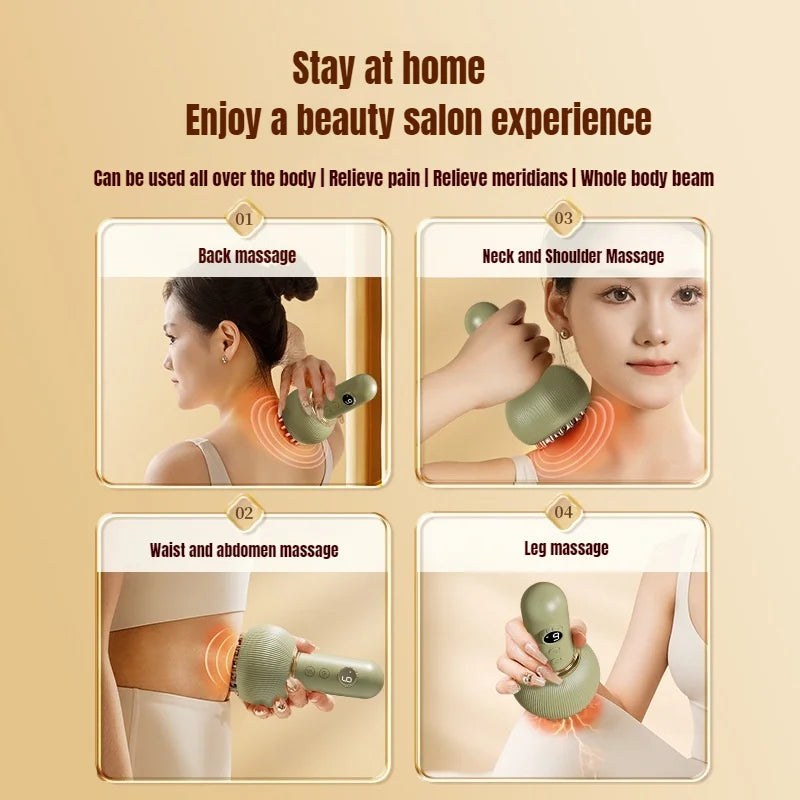 Electric Meridian Brush Rechargeable Scraping