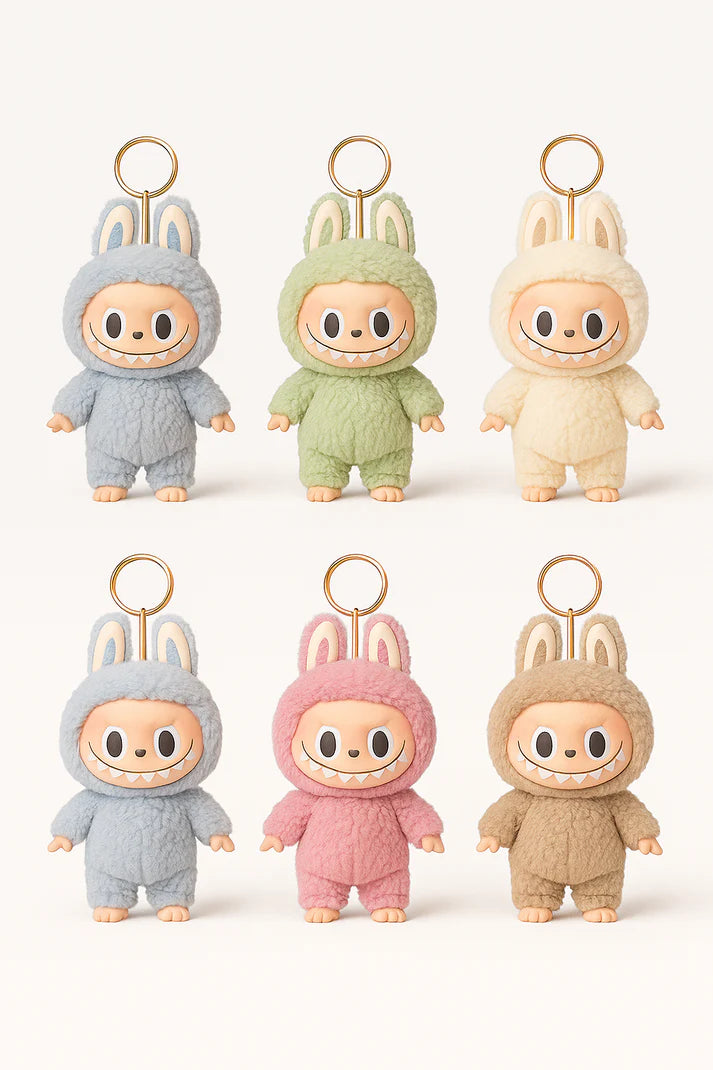Labubu Figure 6pcs Set (Random Colours)